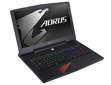 for fans who favour the larger screen, there's now a seventh-generation Aorus X7 v7