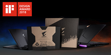 AORUS Packaging is a unanimous choice for iF Design Award 2018