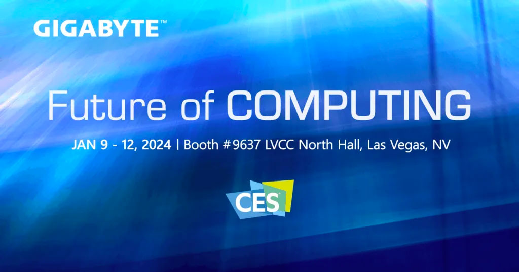 Future of COMPUTING is Coming – At CES 2024, GIGABYTE to Present Key Innovations and Accelerate AI-empowered and Sustainable Breakthroughs