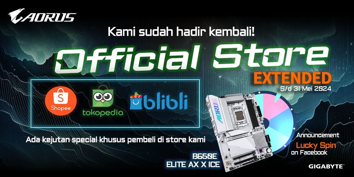 Geobyte Store GIGABYTE Official Store Campaign|AORUS - GIGABYTE Indonesia
