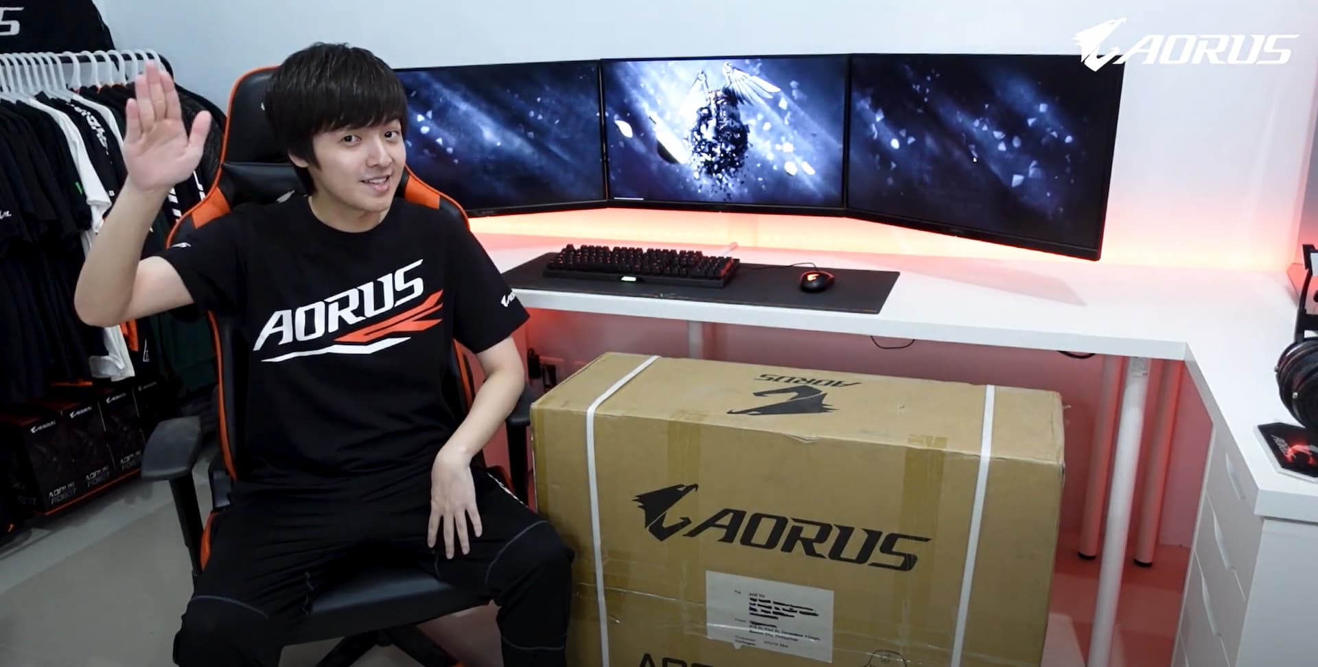 【Member Submission】Ace's NEW AORUS Gaming Chair Unboxing!